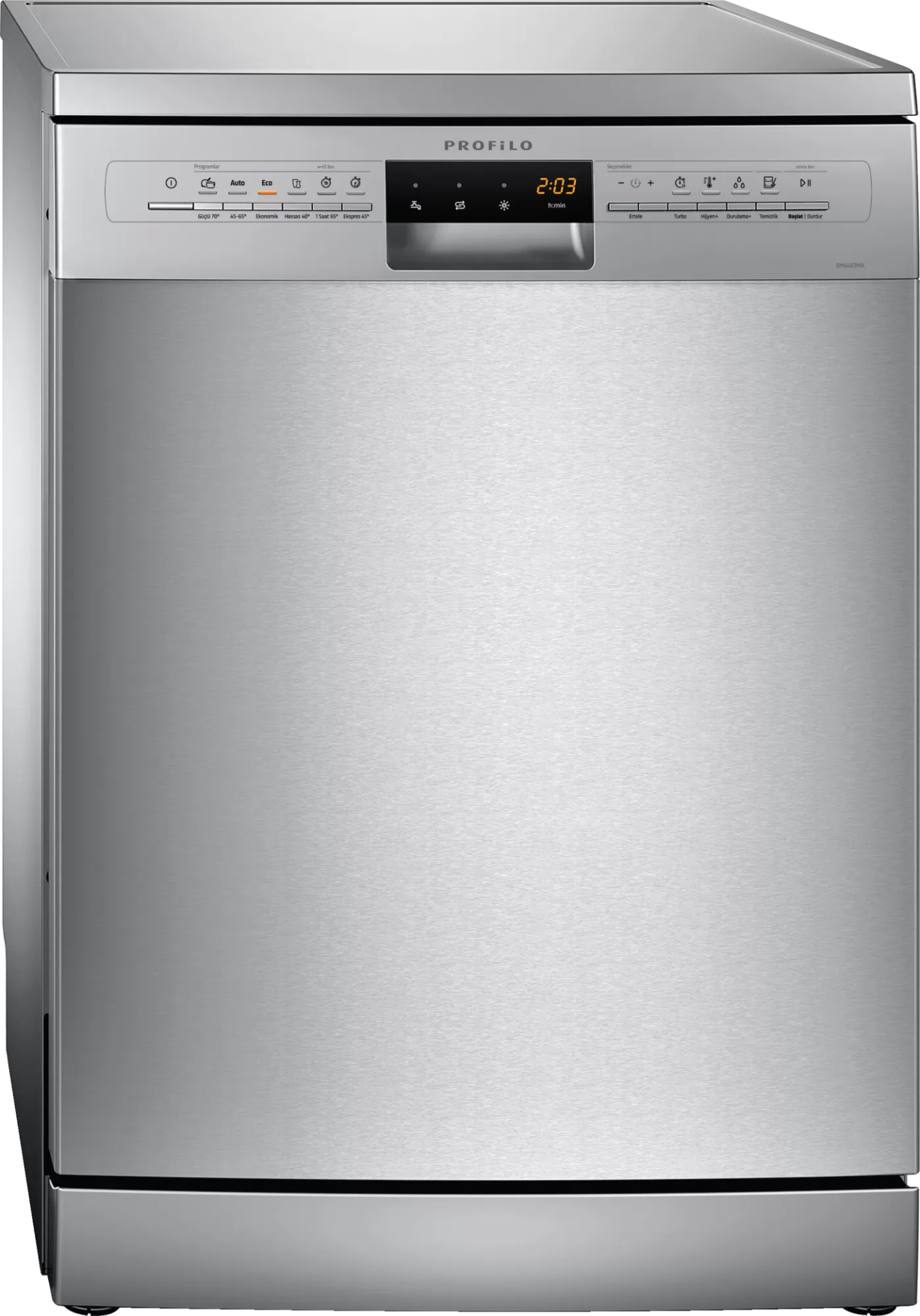 Profilo BM6483MA 6 Programlı Inox Bulaşık Makinesi